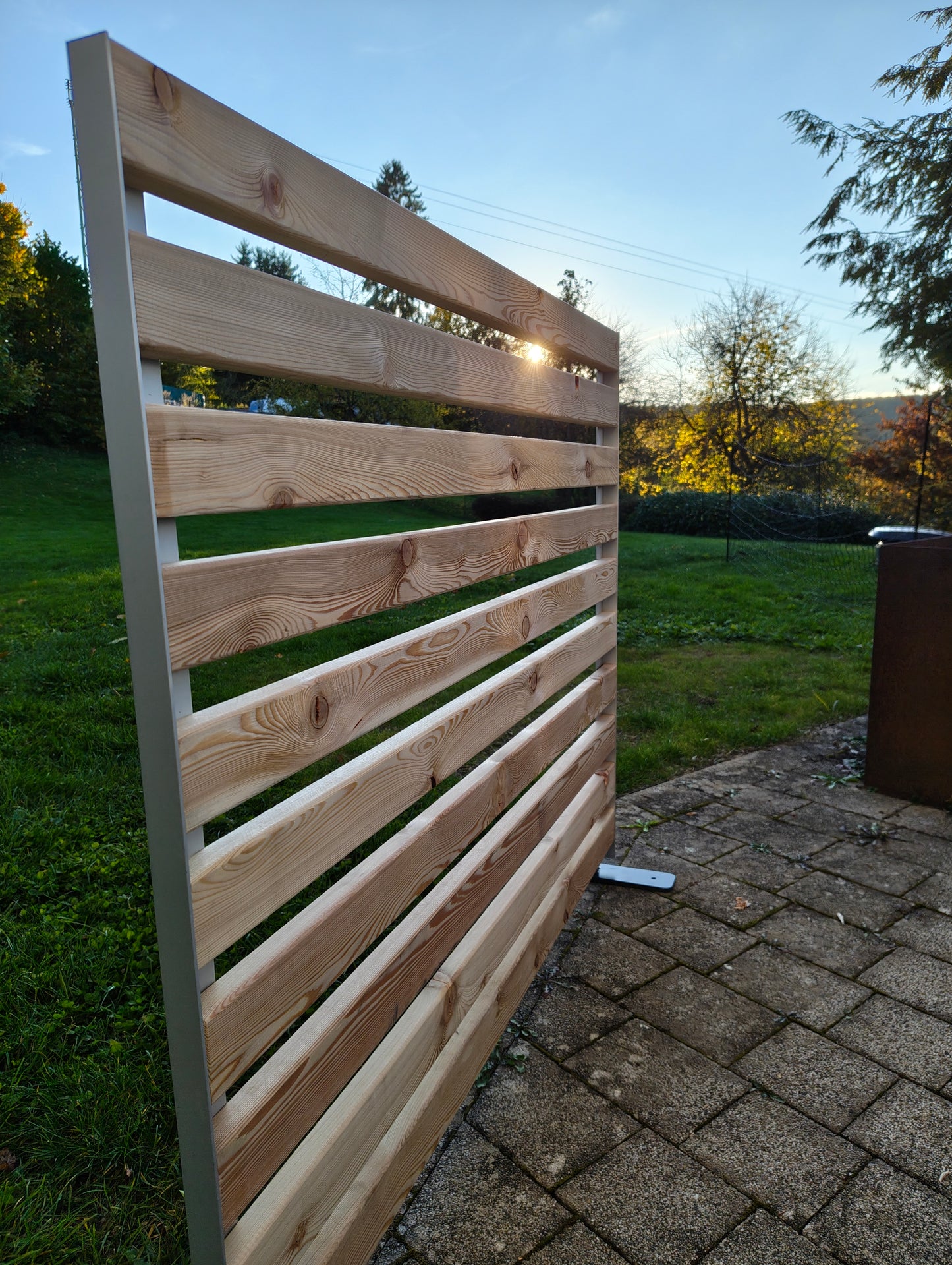 Sichtschutz Garten und Balkon - Modul-Elemente - Erweiterbar | Terrassen- & Balkon-Screen