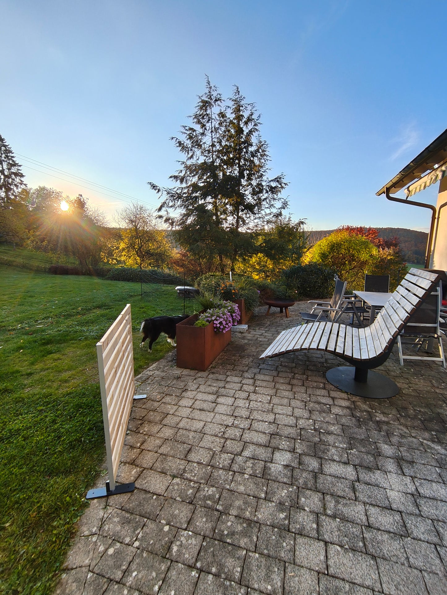 Sichtschutz Garten und Balkon - Modul-Elemente - Erweiterbar | Terrassen- & Balkon-Screen